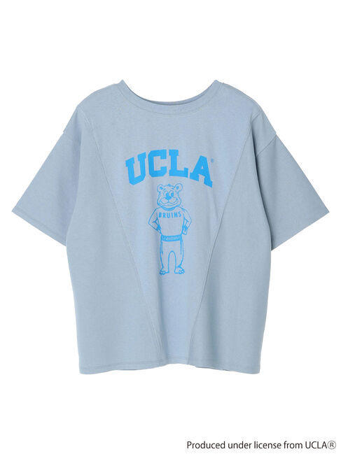 earth music&ecology「別注 UCLA バック切り替え半袖Tシャツ」|Tシャツ・カットソー|
