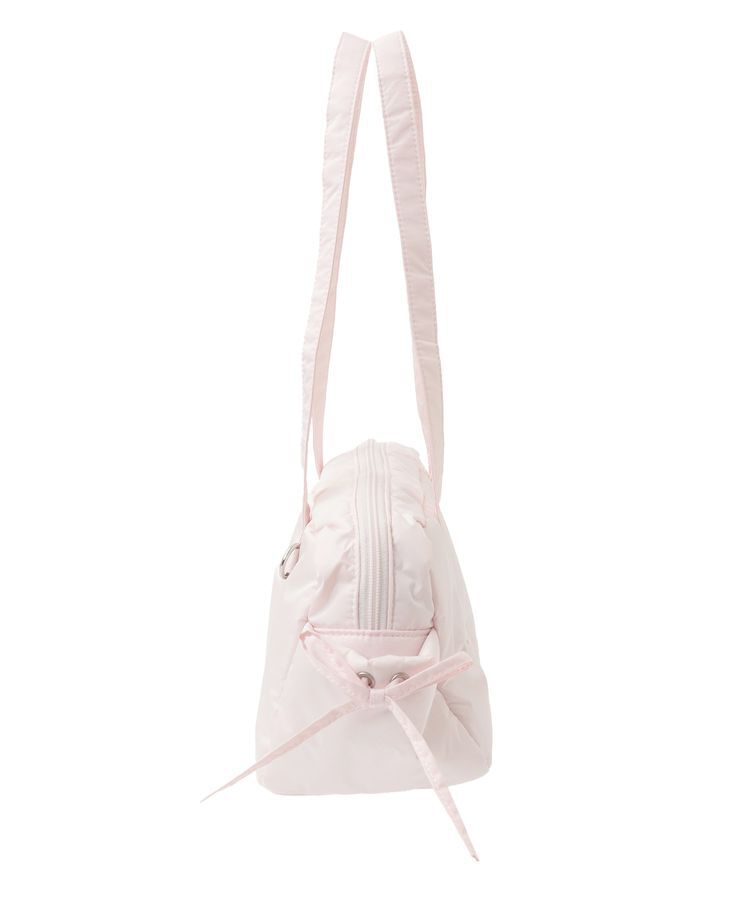 Maison de FLEUR「サイドリボンパファーボストンバッグ」|トートバッグ|