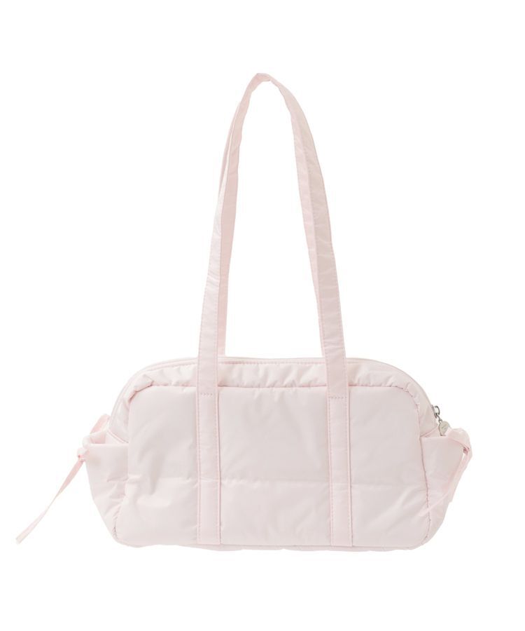Maison de FLEUR「サイドリボンパファーボストンバッグ」|トートバッグ|