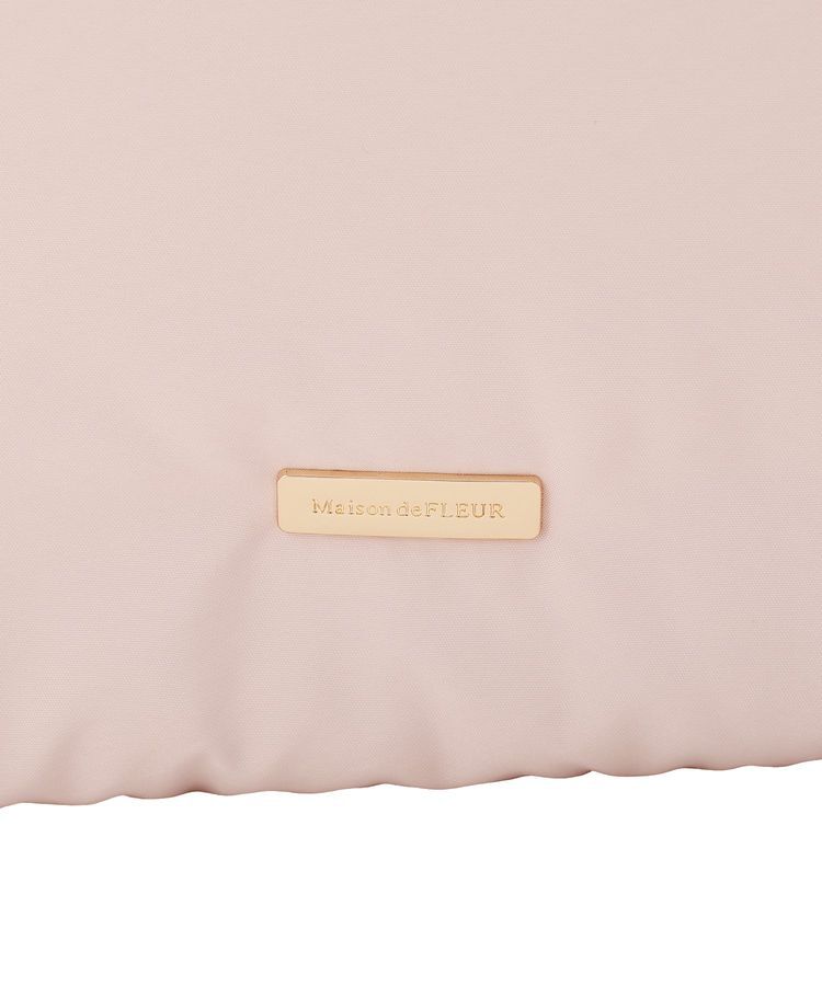 Maison de FLEUR「【撥水加工】パファーキャリーオントートバッグ」|トートバッグ|