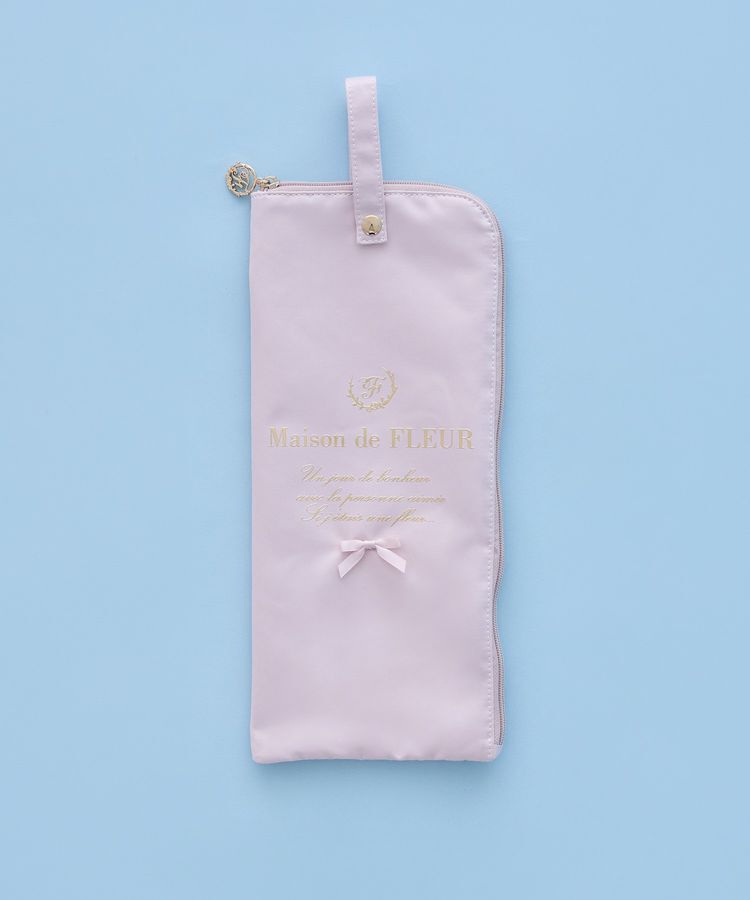 Maison de FLEUR「【折り畳み傘用】アンブレラケース」|傘|ライトピンク