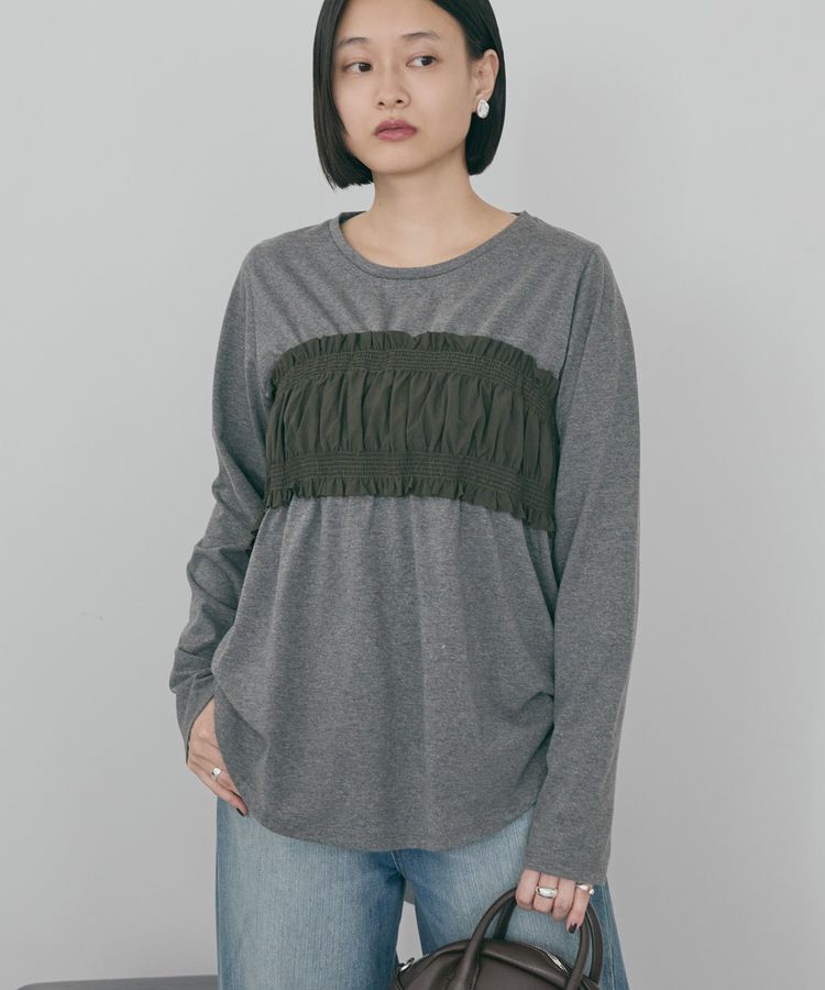 AMERICAN HOLIC「ビスチェレイヤードプルオーバー」|Tシャツ・カットソー|