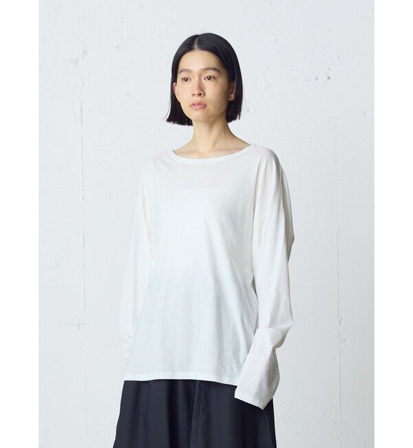 MidiUmi「MidiUmi シアーワイドプルオーバー」|Tシャツ・カットソー|