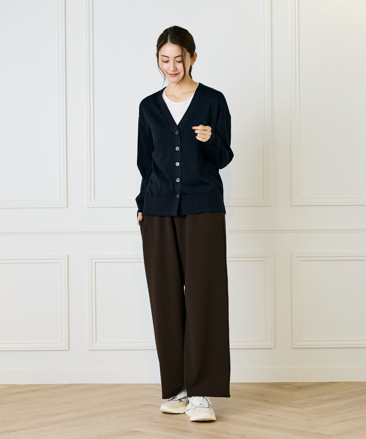 DAY by DAY it&rsquo;s international「ジョーゼットジャージーイージーワイドストレートパンツ」|その他|