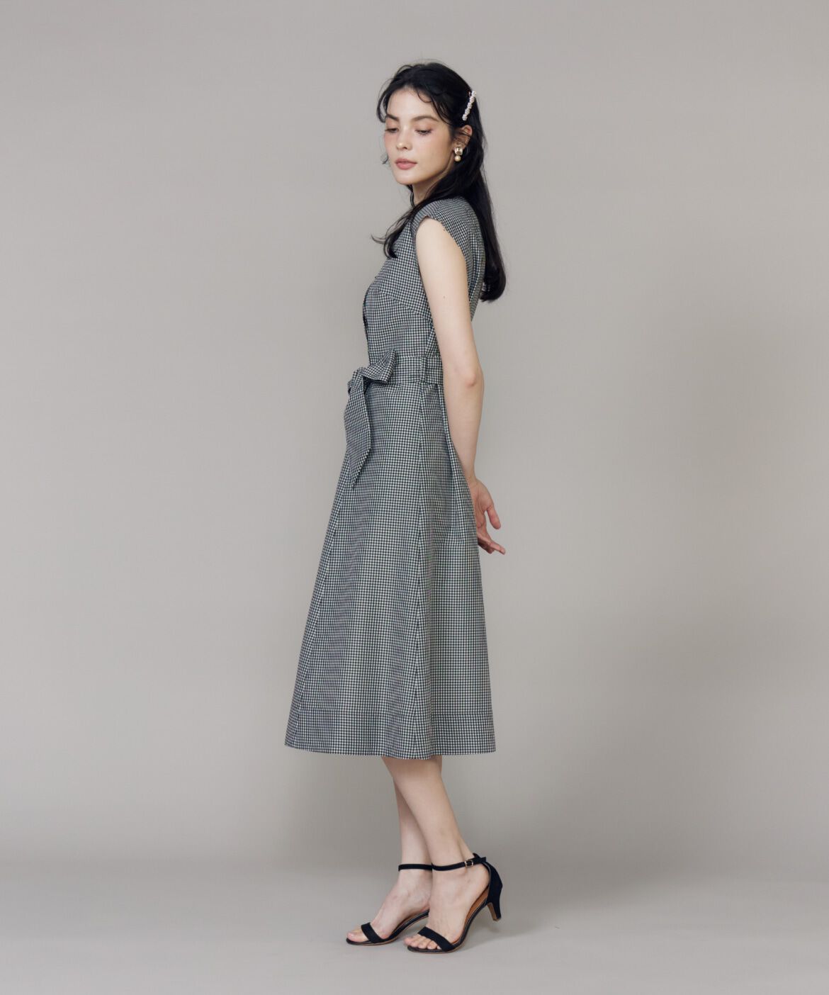 Maglie le cassetto「《プラスサイズ》フラワーモチーフレースワンピース《M Maglie le cassetto》」|ワンピース|