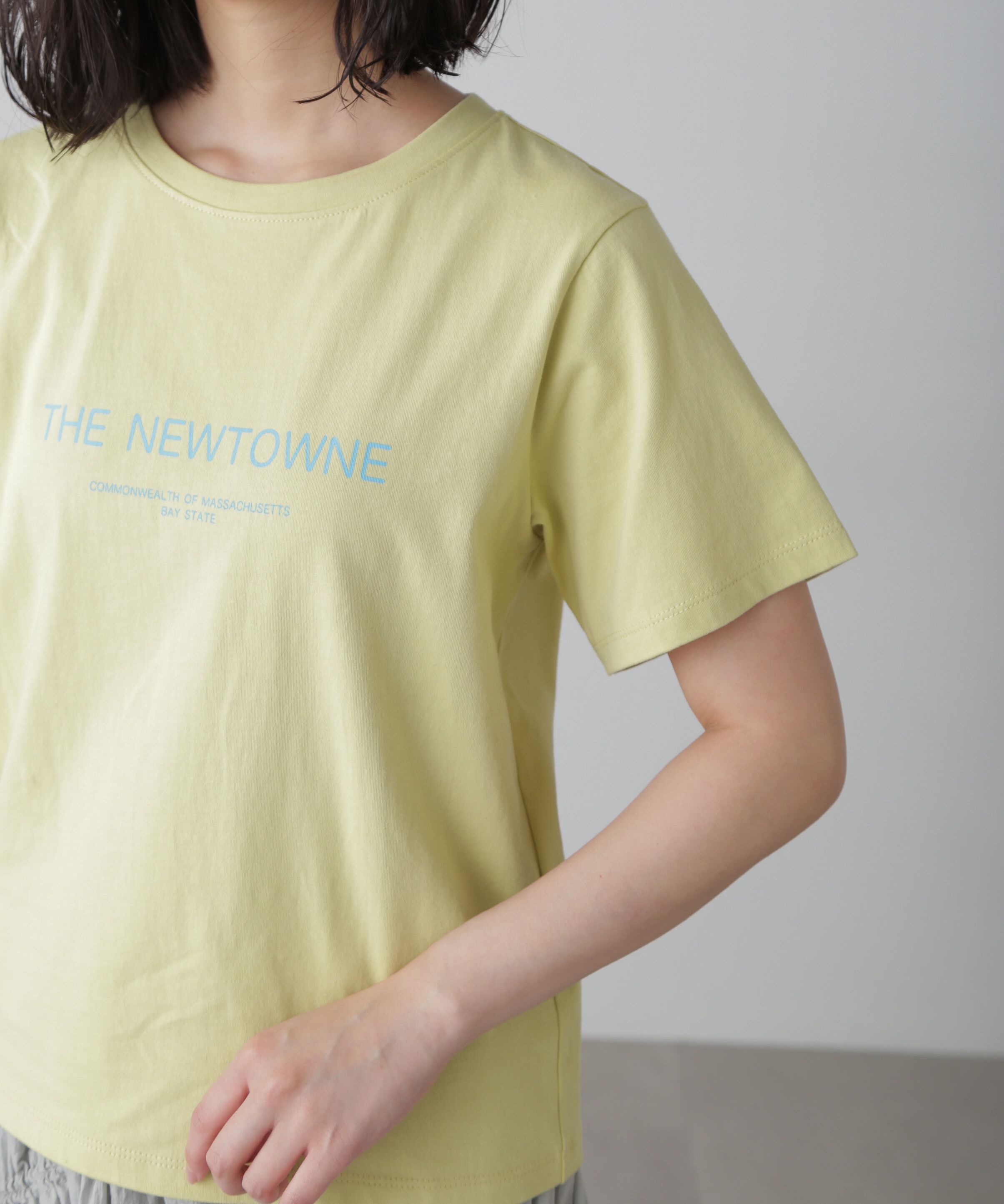  「シンプルロゴプリントTシャツ」|Tシャツ・カットソー|