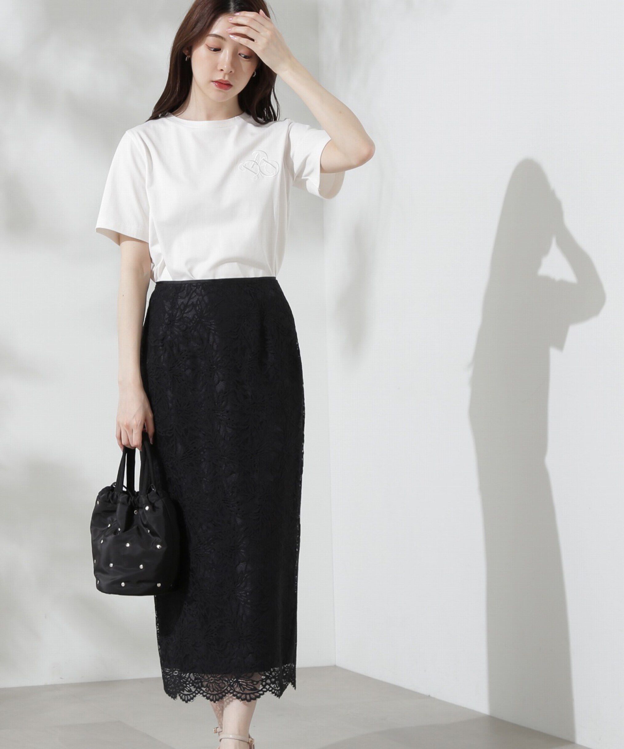 PROPORTION BODY DRESSING「レースタイトスカート」|スカート|