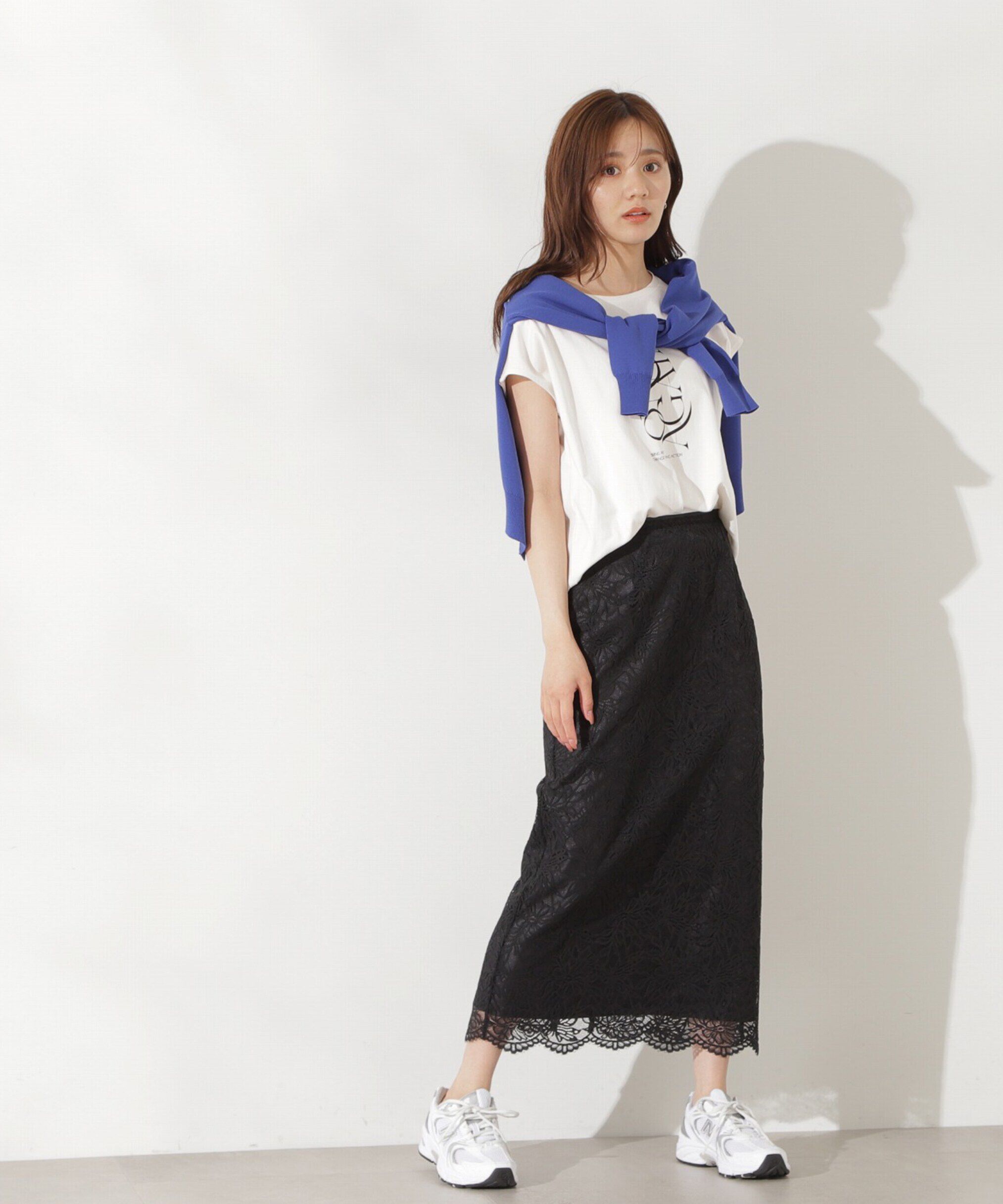 PROPORTION BODY DRESSING「レースタイトスカート」|スカート|