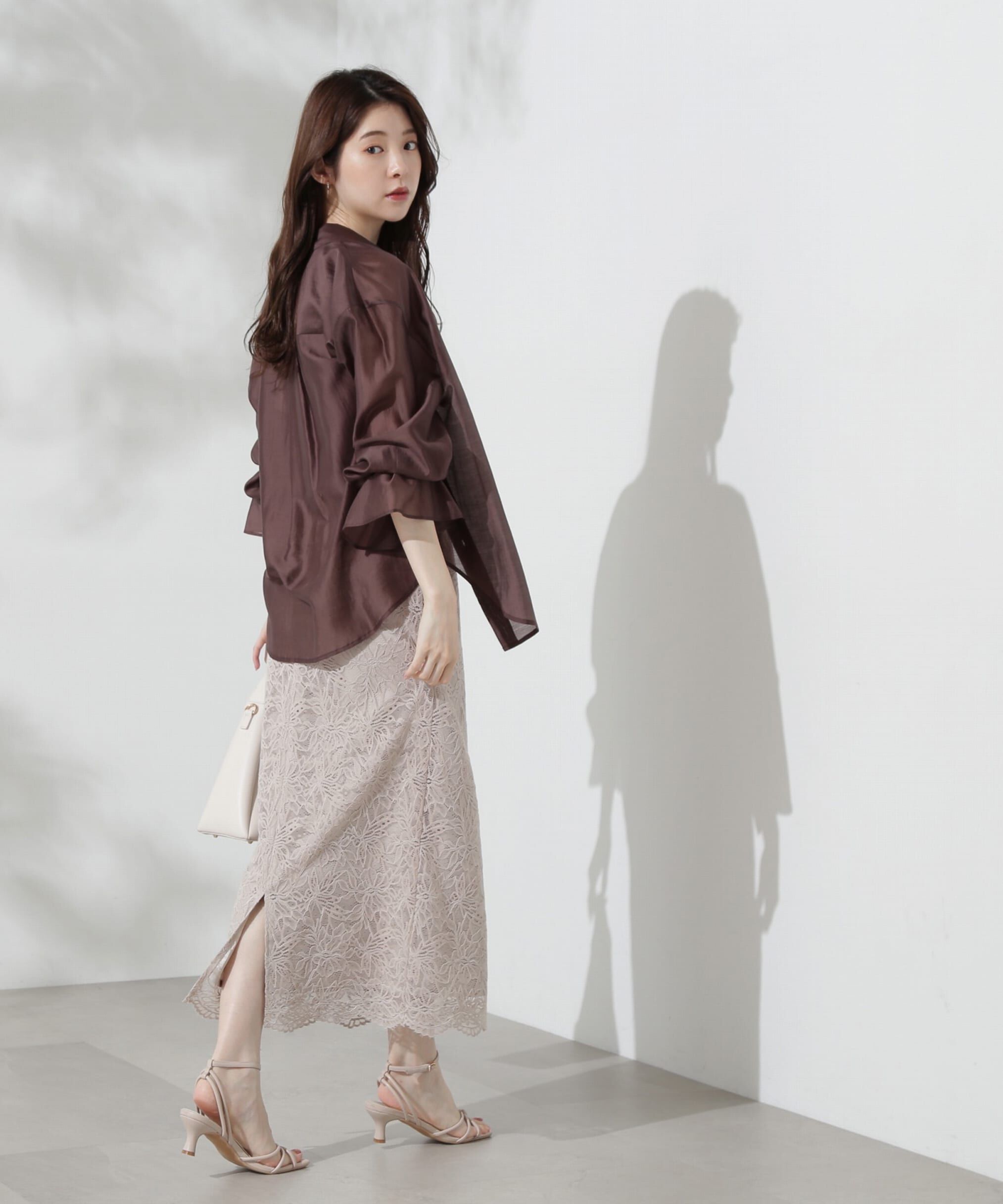 PROPORTION BODY DRESSING「レースタイトスカート」|スカート|