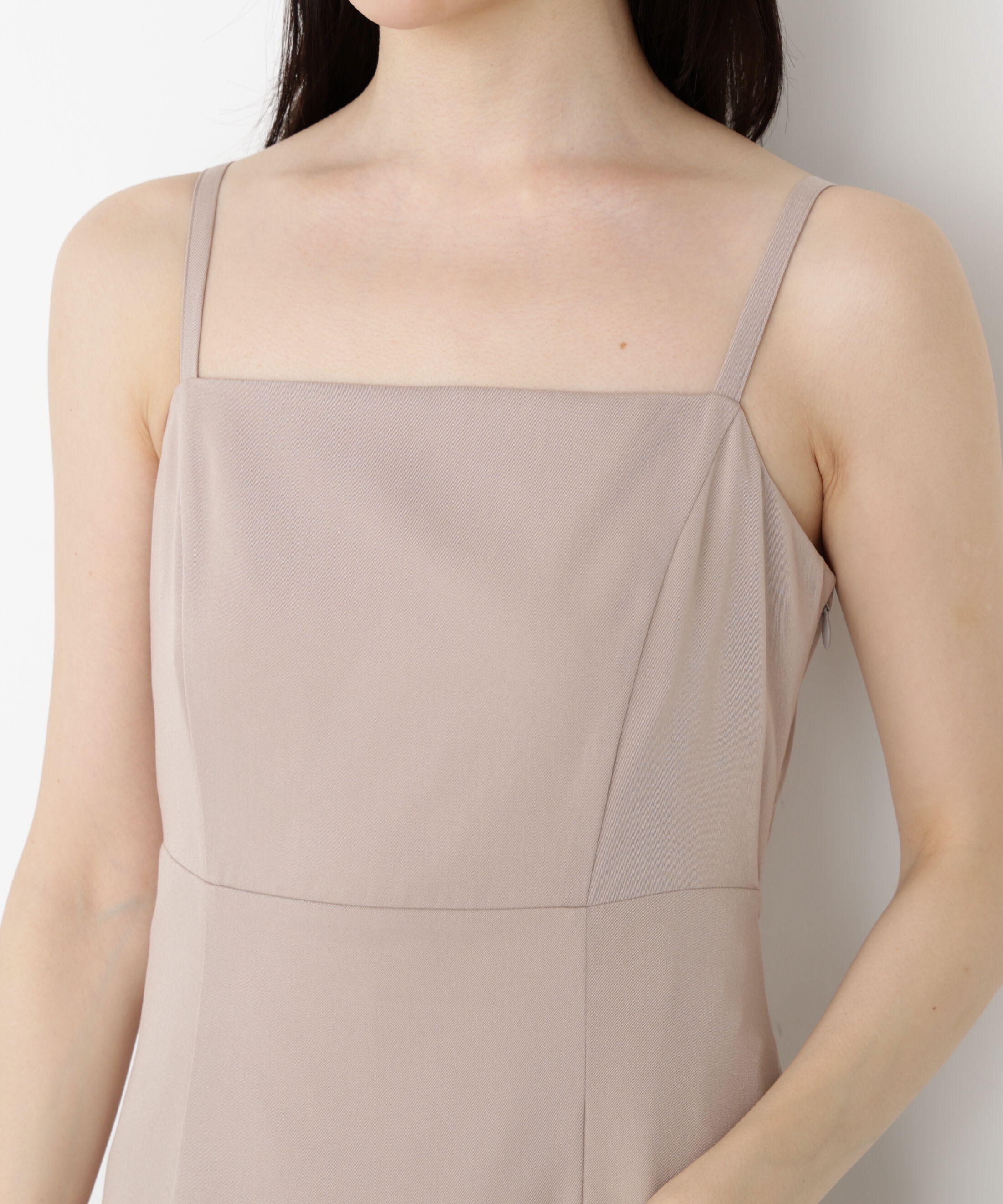 PROPORTION BODY DRESSING「＜藤田みりあさんコラボ＞キャミ付きチュールワンピース 25AW」|ワンピース|