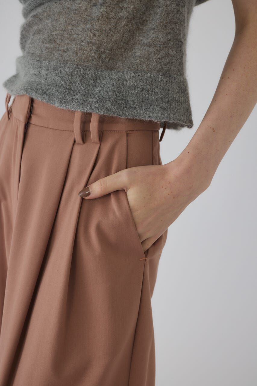 RIM.ARK 「W tuck wide slacks」|その他|