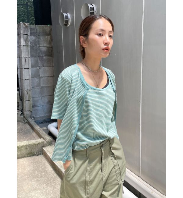 Ungrid「キャミデザインアンサンブル」|Tシャツ・カットソー|