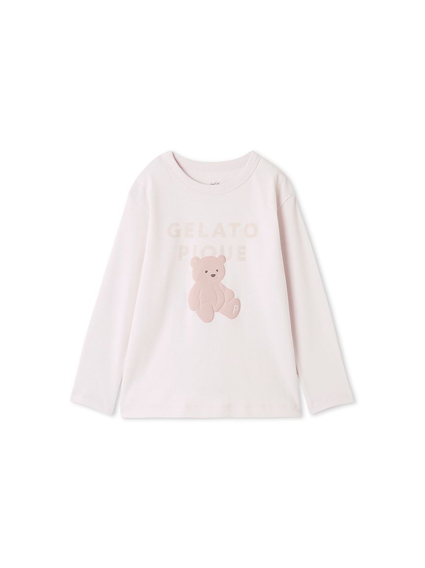 GELATO PIQUE KIDS & BABY「【KIDS】ぬいぐるみワンポイントロンT」|ルームウェア|