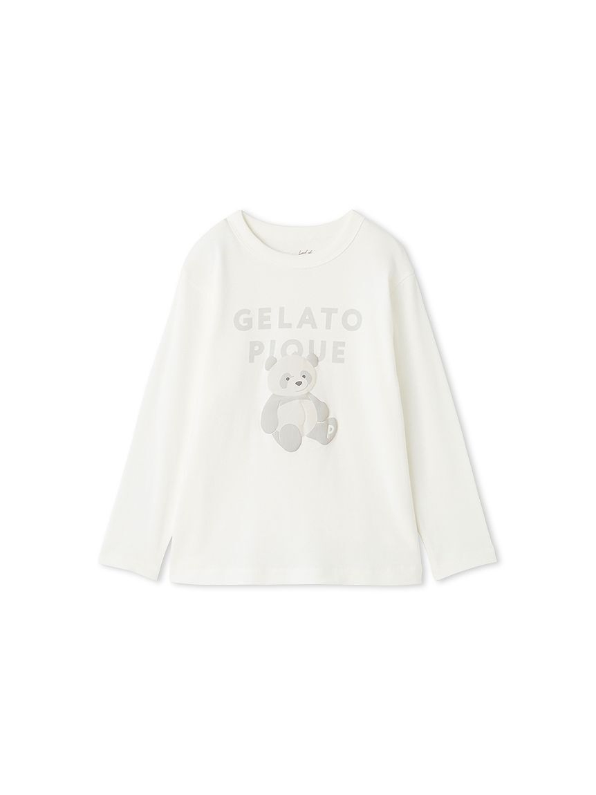 GELATO PIQUE KIDS & BABY「【KIDS】ぬいぐるみワンポイントロンT」|ルームウェア|
