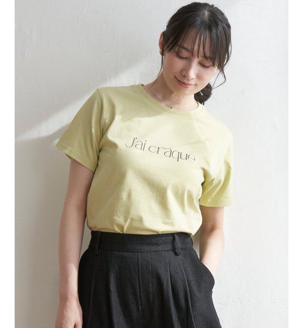 ikka「ロゴフォトプリントT」|Tシャツ・カットソー|