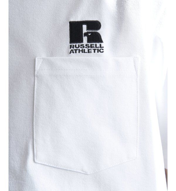 ikka「【吸水速乾】RUSSELL ATHLETIC ラッセルアスレチック ドライパワーポケTシャツ」|Tシャツ・カットソー|
