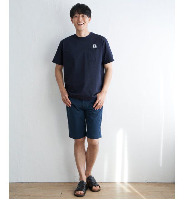 ikka「【吸水速乾】RUSSELL ATHLETIC ラッセルアスレチック ドライパワーポケTシャツ」|Tシャツ・カットソー|
