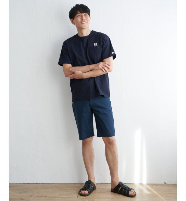 ikka「【吸水速乾】RUSSELL ATHLETIC ラッセルアスレチック ドライパワーポケTシャツ」|Tシャツ・カットソー|