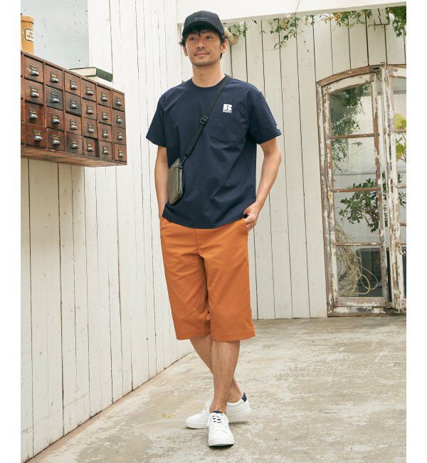 ikka「【吸水速乾】RUSSELL ATHLETIC ラッセルアスレチック ドライパワーポケTシャツ」|Tシャツ・カットソー|
