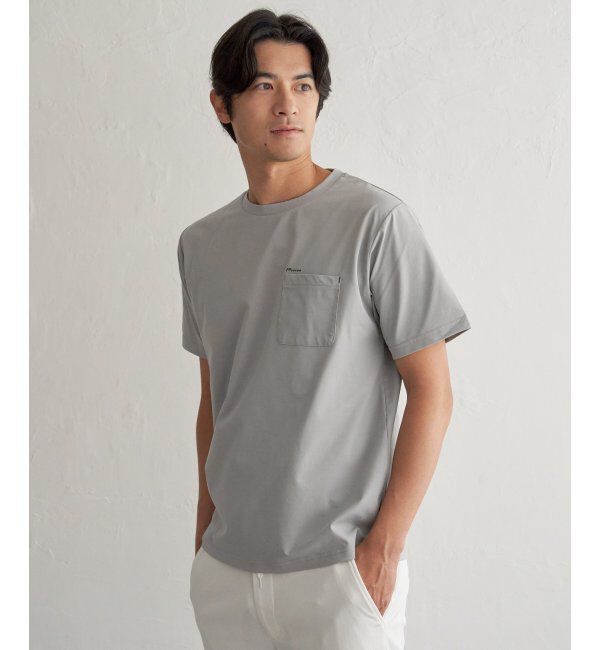 ikka「冷感DRY旅するTシャツ」|Tシャツ・カットソー|グレー