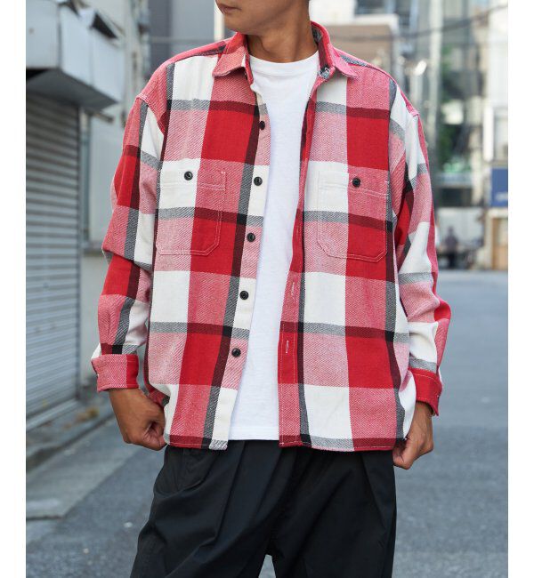 VENCE share style「TCヘビーネルシャツ」|シャツ・ブラウス|