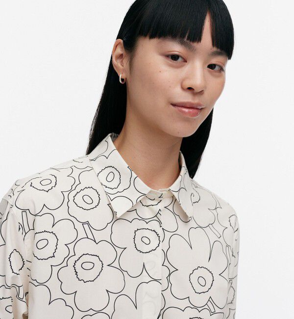 Marimekko「Runoelma Piirto Unikko ワンピース」|ワンピース|