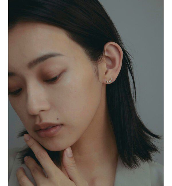 Jouete「ジルコニア ピアス」|ピアス|