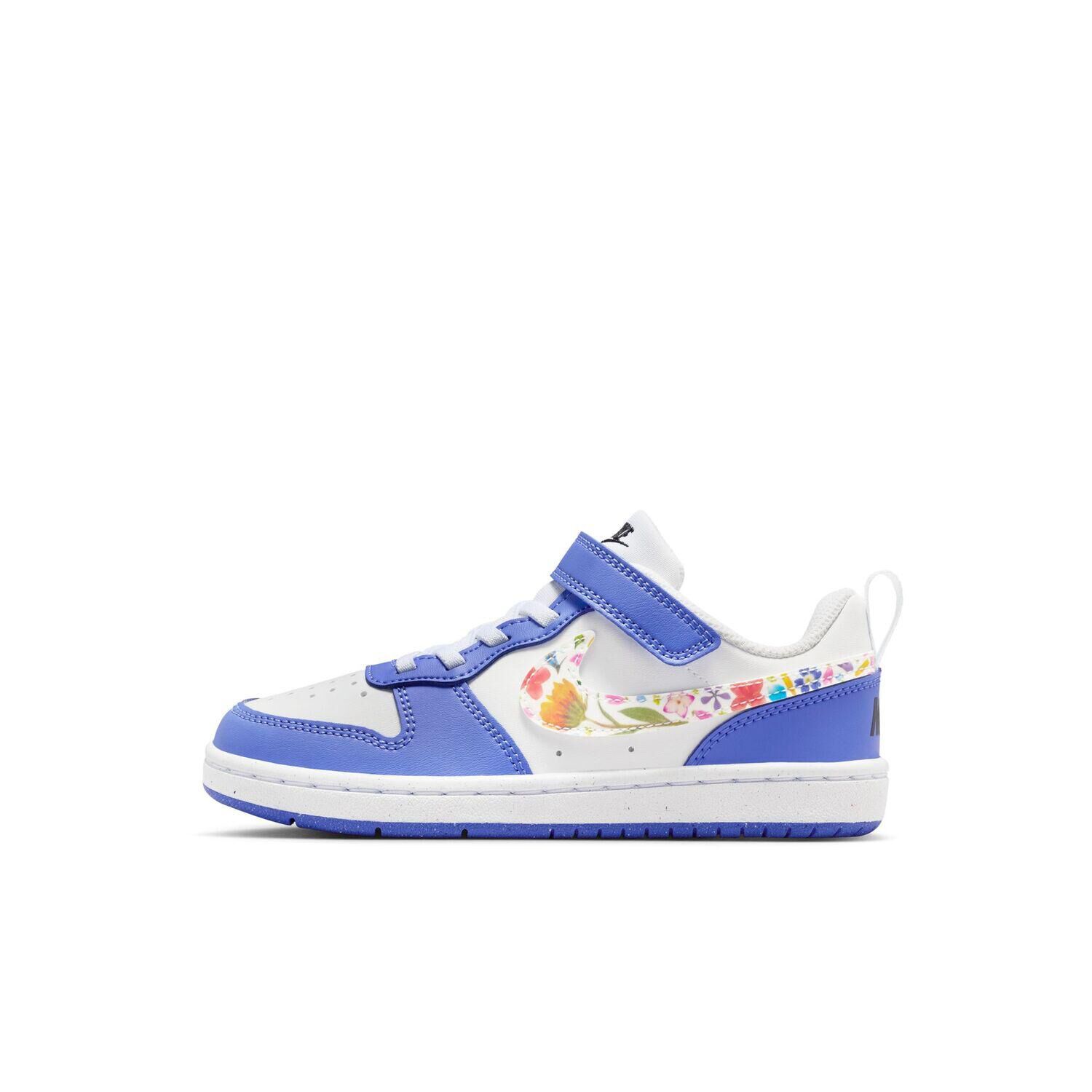 NIKE「【NIKE】17-22(H)COURT BOROUGH LOW FL(P」|スニーカー|ホワイト