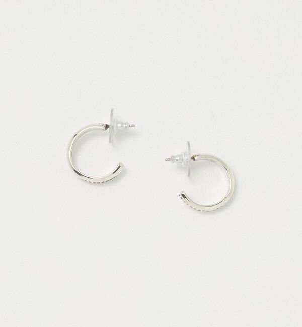 UNITED ARROWS「＜HARPO PARIS＞フープピアス ミニ」|ピアス|SILVER