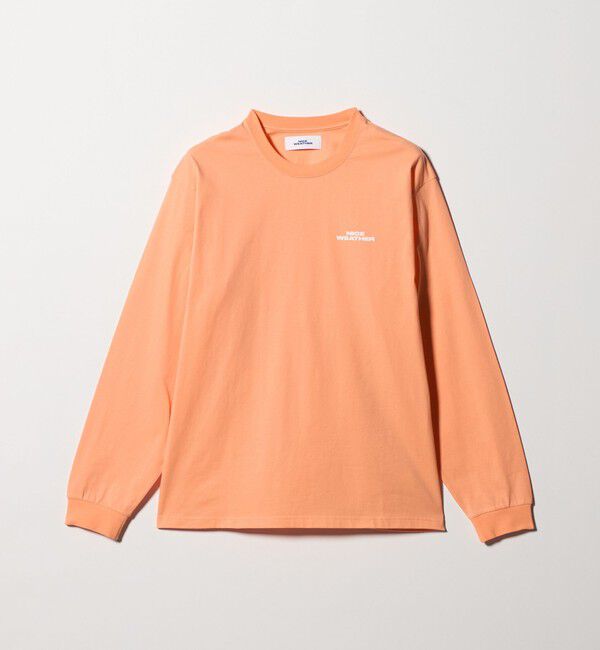 NICE WEATHER「＜NICE WEATHER＞ロゴ ロングスリーブTシャツ」|Tシャツ・カットソー|
