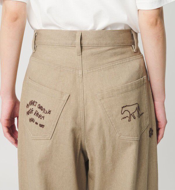 BEAUTY&YOUTH UNITED ARROWS「ドローイング エンブロイダリー 5ポケットパンツ」|その他|
