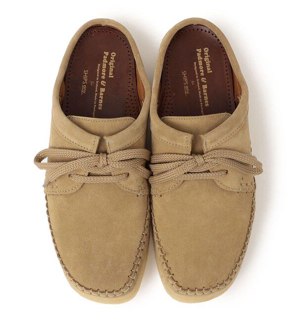 SHIPS any「【SHIPS any別注】Padmore&Barnes: Willow ミュール モカシン◇」|モカシン|