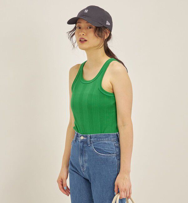SHIPS for women「ランダム テレコ アメリカンスリーブ タンクトップ」|タンクトップ|