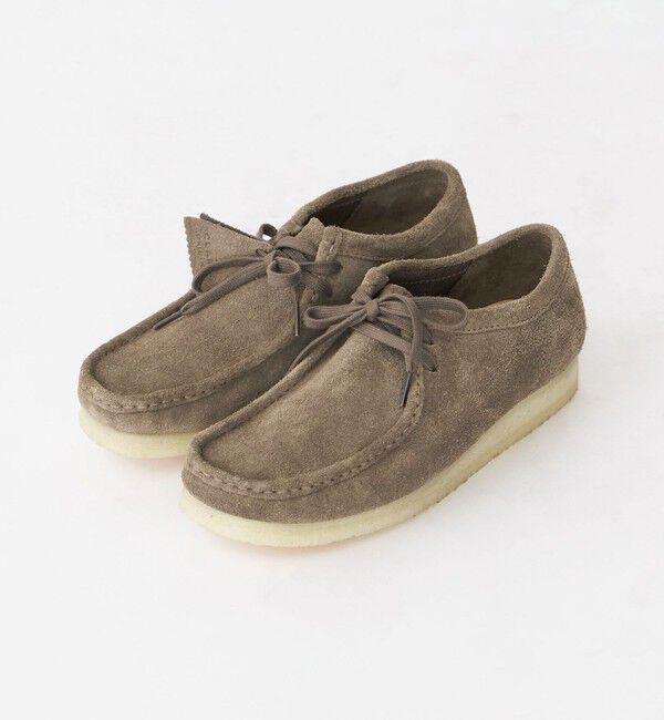 SHIPS「【SHIPS限定】CLARKS: WALLABEE SUEDE」|その他|チャコールグレー