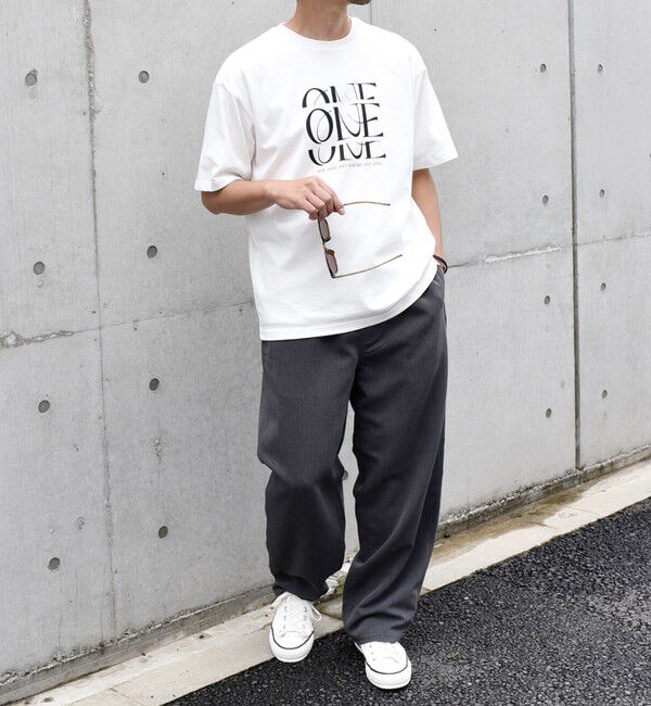 SHIPS any「SHIPS any: センチュリーフォント ミュージアム Tシャツ◇」|Tシャツ・カットソー|