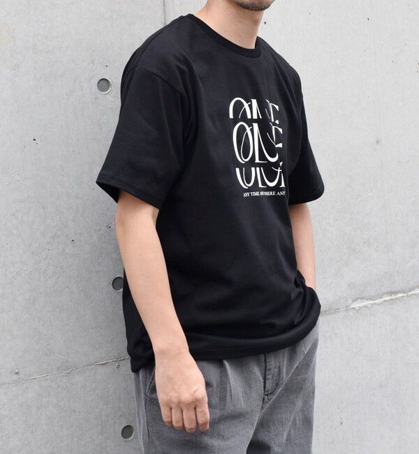 SHIPS any「SHIPS any: センチュリーフォント ミュージアム Tシャツ◇」|Tシャツ・カットソー|