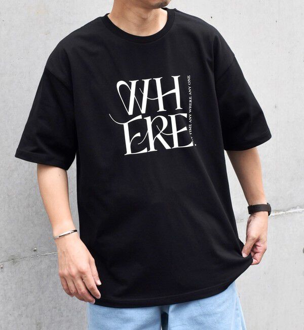 SHIPS any「SHIPS any: センチュリーフォント ミュージアム Tシャツ◇」|Tシャツ・カットソー|