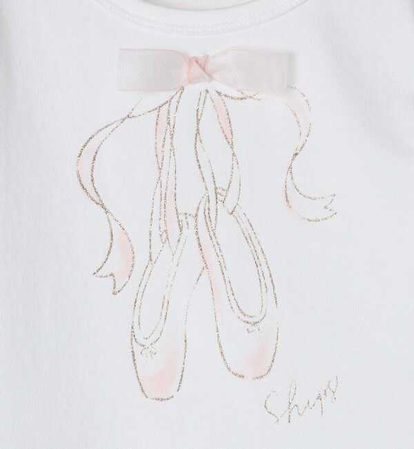 SHIPS KIDS「SHIPS KIDS:80～90cm / バレエ 長袖 TEE」|Tシャツ・カットソー|