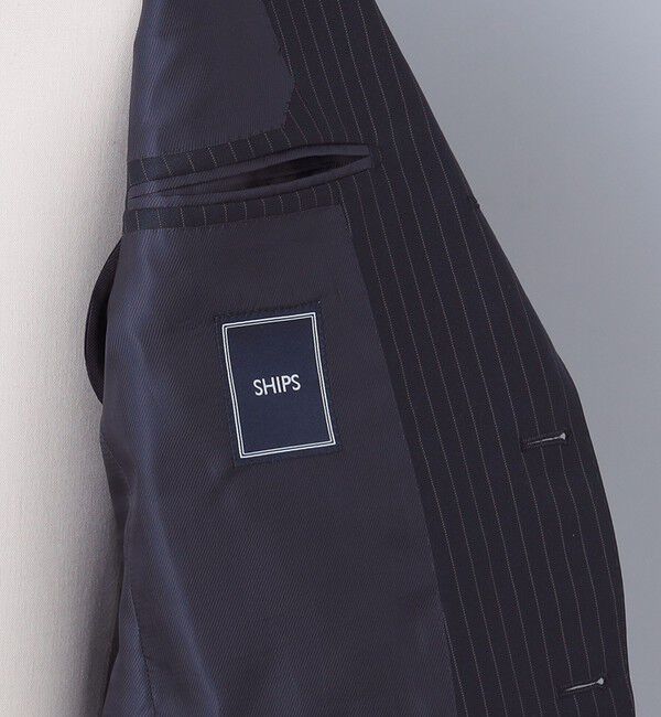 SHIPS「SHIPS: LUXURY DORMEUIL AMADEUS ピンストライプ スーツ」|スーツ|