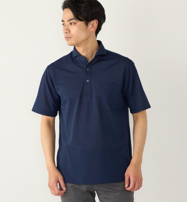 SHIPS Colors 「《予約》SHIPS Colors:〈速乾・接触冷感〉Breeze Cool(R) ポロシャツ◆」|ポロシャツ|