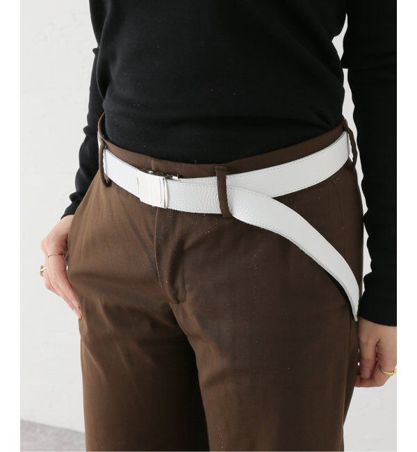  「【blancle/ ブランクレ】別注 S.LETHER Gacha belt」|ベルト|