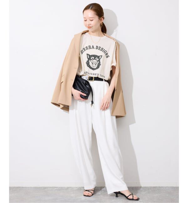SLOBE IENA「Sierra Designs/シエラデザインズ SLOBE別注 DOG TEE」|Tシャツ・カットソー|