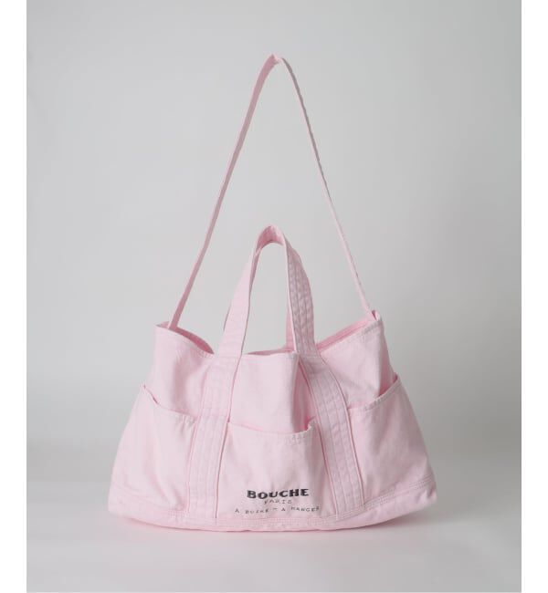 SLOBE IENA「《追加2予約》BOUCHE SLOBE別注 キャンバストートバッグ」|トートバッグ|