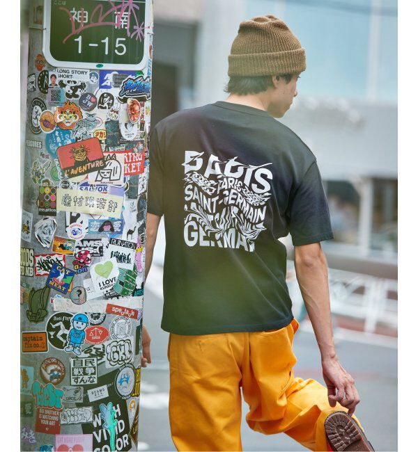 Paris Saint-Germain「【Paris Saint-Germain / パリ・サン＝ジェルマン】JP MONOCHROME ART TEE」|Tシャツ・カットソー|