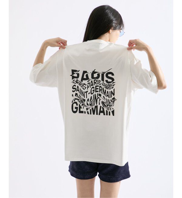 Paris Saint-Germain「【Paris Saint-Germain / パリ・サン＝ジェルマン】JP MONOCHROME ART TEE」|Tシャツ・カットソー|ホワイト