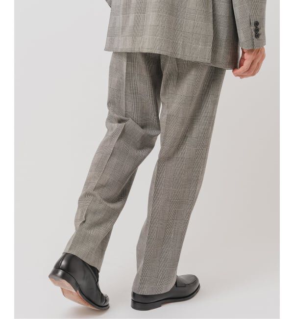 EDIFICE「COUTURE D&rsquo;ADAM (クチュール ド アダム) 別注 Officer's Trousers Glencheck」|スラックス|
