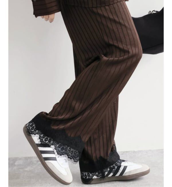 JOURNAL STANDARD relume「【ARCHIVE STANCE】 satin stripe easy pants」|その他|ブラウン