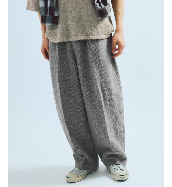 J.S.Homestead「J.S.Homestead / コーデュロイ インフレーション スラックス」|スラックス|
