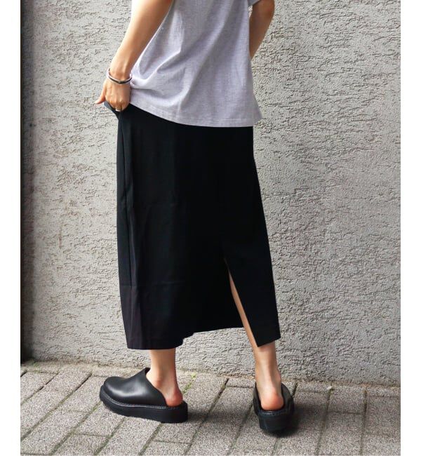 journal standard luxe「ポンチ イージータイトスカート」|スカート|ブラック