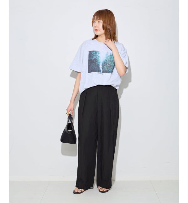 journal standard L'essage「VISリネンタックワイドパンツ」|その他|